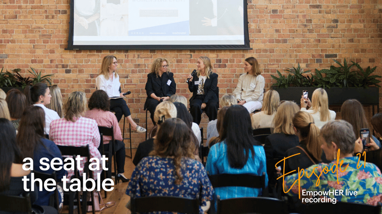 A Seat At The Table: Episode 21 – Live Event Conversation on International Women's Day & Launch of The EmpowHER Scholarship
