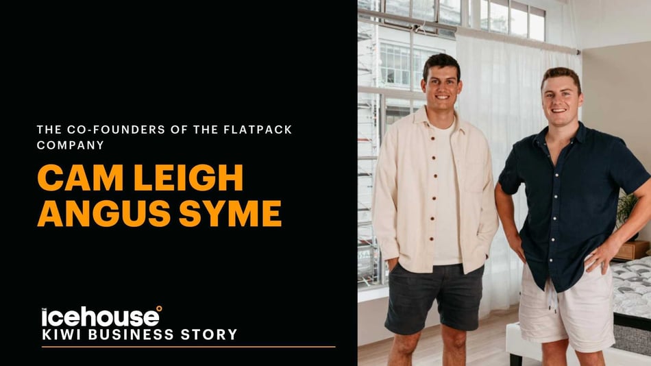 Kiwi Business Story: Angus Syme and Cam Leigh at The Flatpack Company