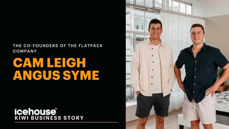 Kiwi Business Story: Angus Syme and Cam Leigh at The Flatpack Company