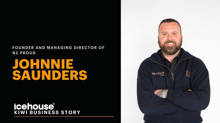 Kiwi Business Story: Johnnie Saunders at NZ Proud