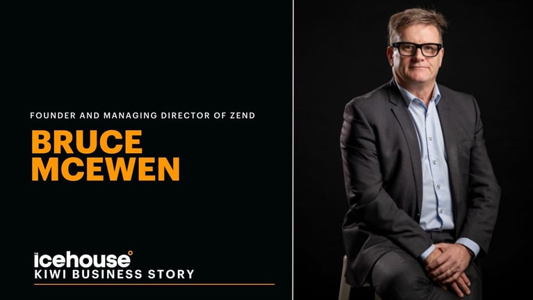 Kiwi Business Story – Bruce McEwen at Zend