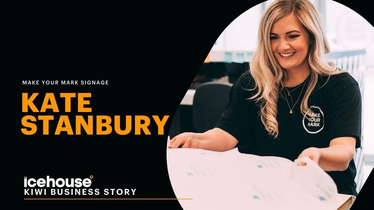 Kiwi Business Story: Kate Stanbury from Make Your Mark Signage