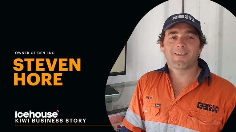 Kiwi Business Story: Steven Hore from Cen Eng