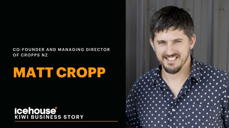 Kiwi Business Story: Matt Cropp at Cropps NZ