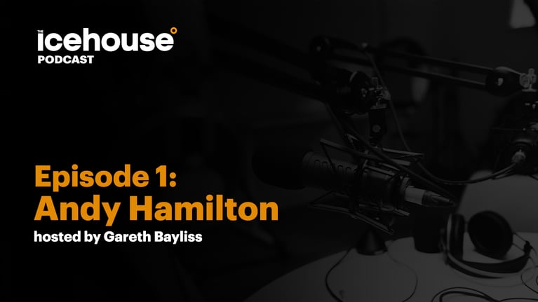 Episode 1: Andy Hamilton - Hosted by Gareth Bayliss