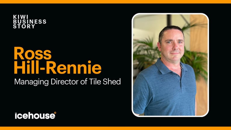 Kiwi Business Story: Ross Hill-Rennie at Tile Shed